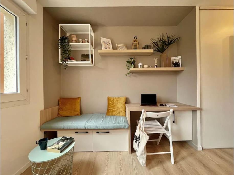 Apartamento Studio Orchidee - Metro Arenes - Hopital A 5 Mn Toulouse Exterior foto